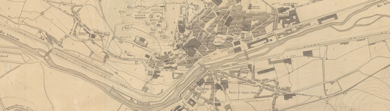Mapa Burgos 1877